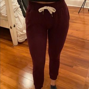 Maroon Joggers
